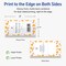 Avery Printable Perforated Rectangle Price Tags, Sure Feed Technology, 1-1/2" x 3", Glossy White Cardstock, Print-to-The-Edge, Laser/Inkjet Printable, 100 Total